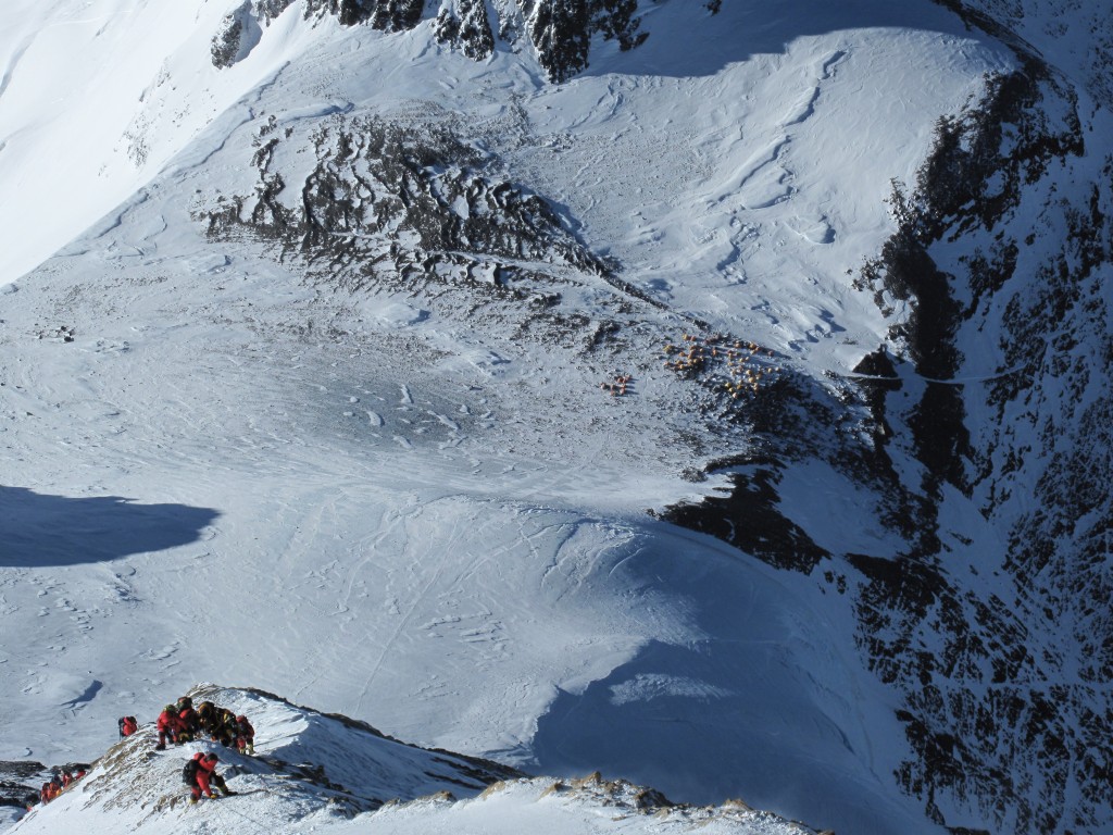 South Col view Everest