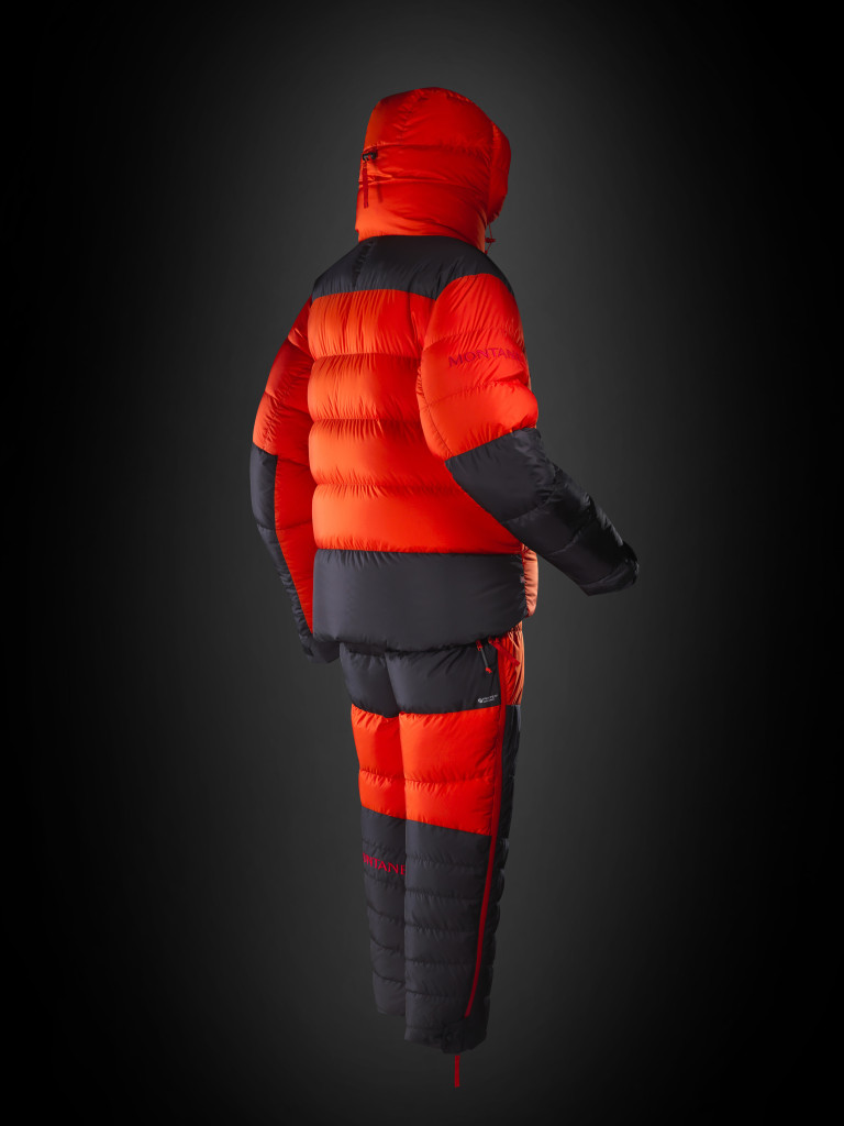 Apex 8000 Down Suit - back - Everest Expedition