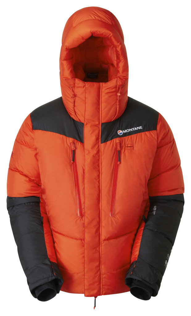 The Montane APEX 8000 down jacket