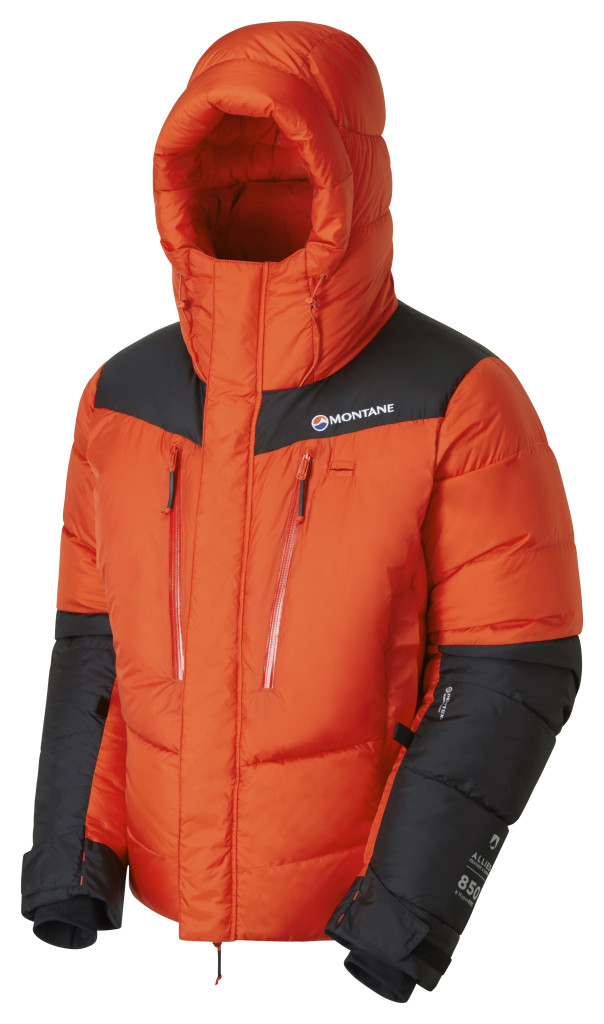 The Montane APEX 8000 down jacket